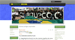 Desktop Screenshot of emdireitabrasil.com.br
